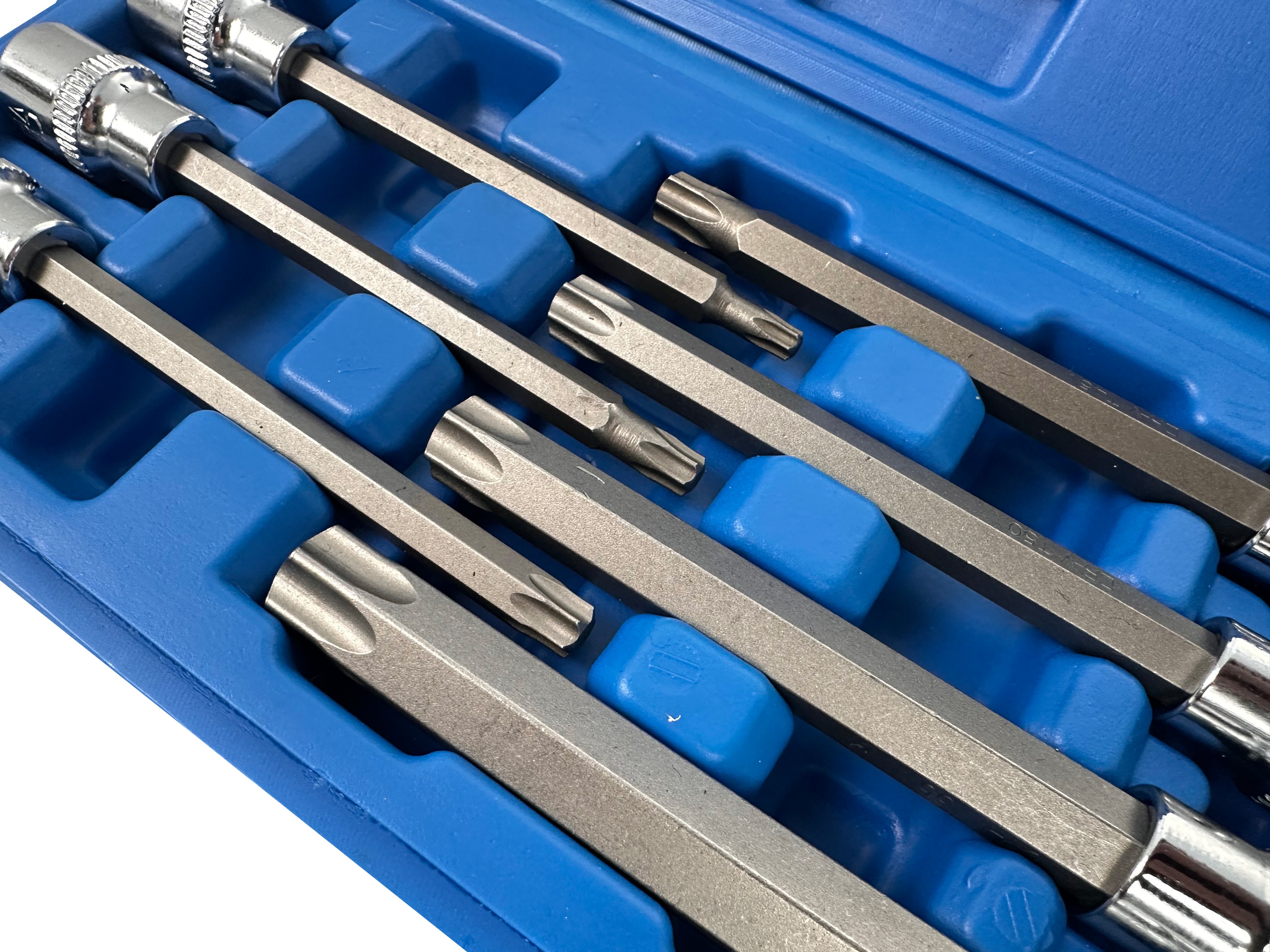 EXTRA HOSSZÚ TORX BIT KÉSZLET 3/8" 7 DB