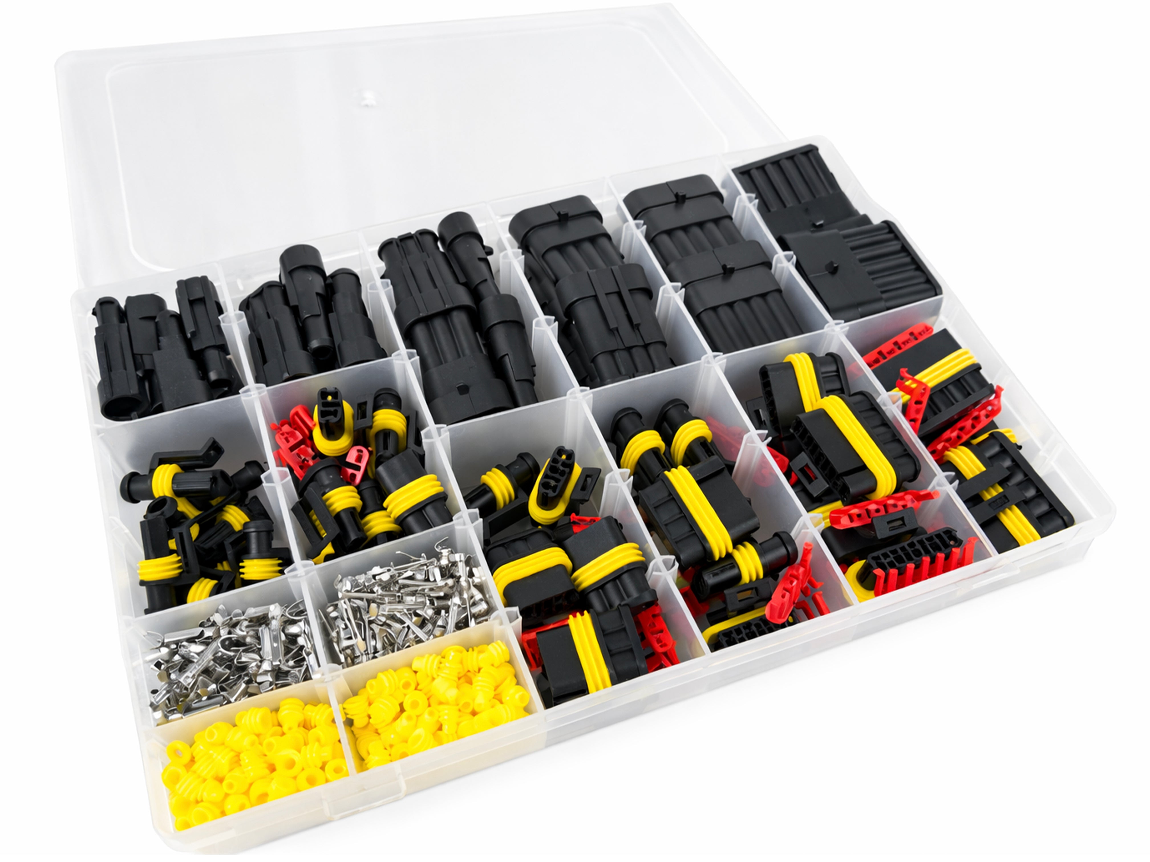 ELEKTROMOS CSATLAKOZÓ KÉSZLET 708 DB