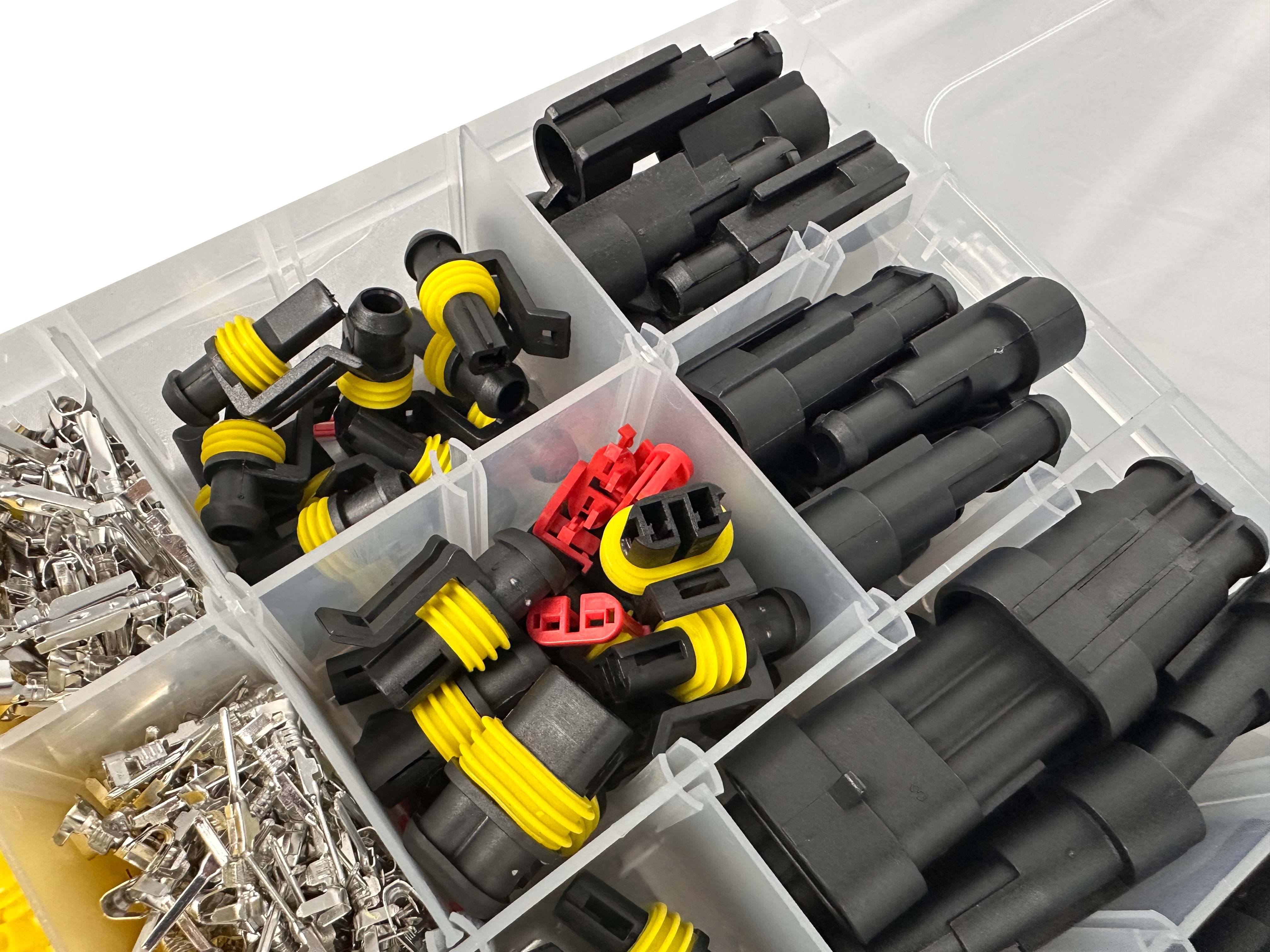 ELEKTROMOS CSATLAKOZÓ KÉSZLET 708 DB