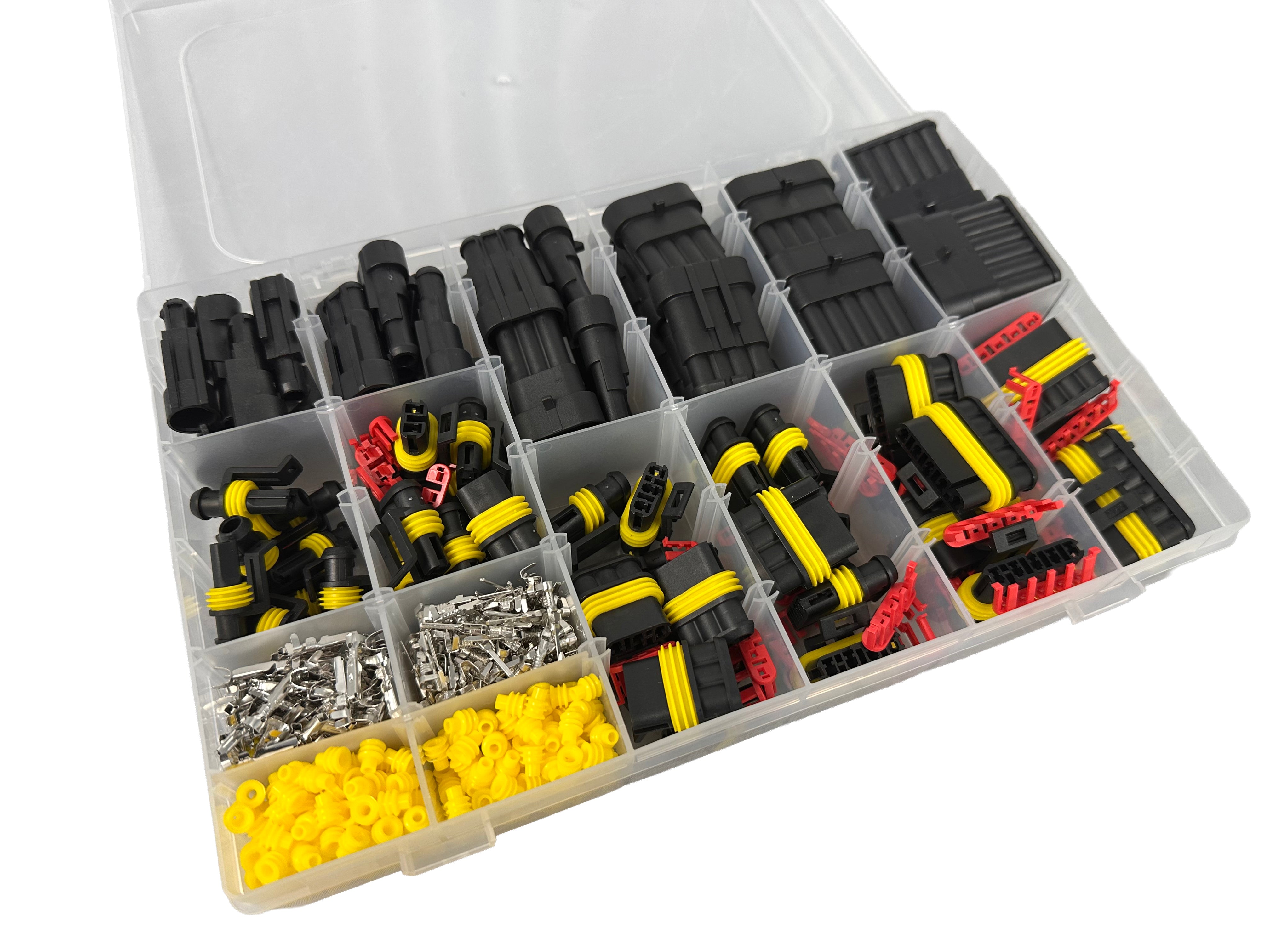 ELEKTROMOS CSATLAKOZÓ KÉSZLET 708 DB