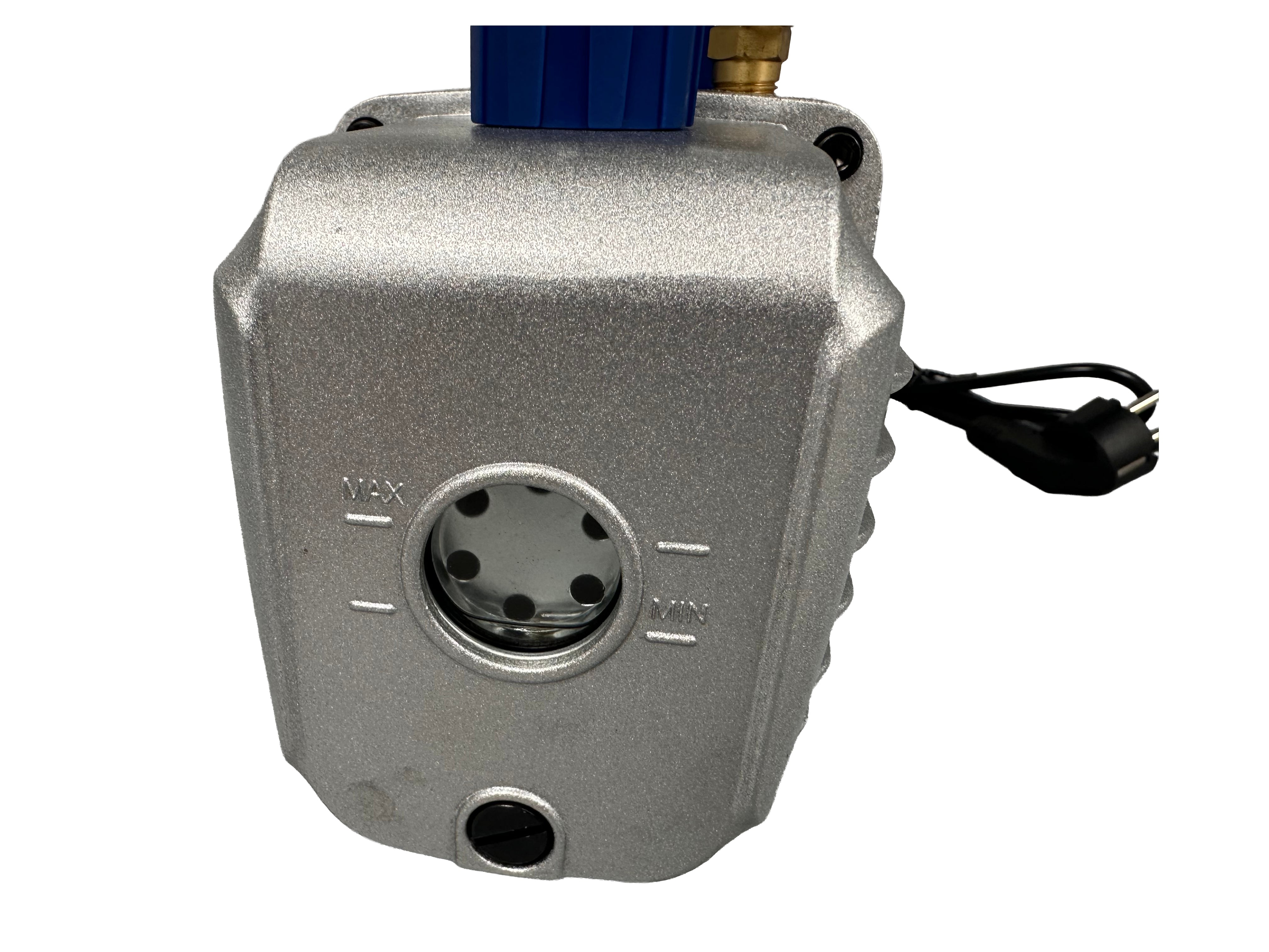 VÁKUUMSZIVATTYÚ PUMPA LÉGKONDICIONÁLÓHOZ DUPLA NYOMÁSMÉRŐVEL 70L/MIN