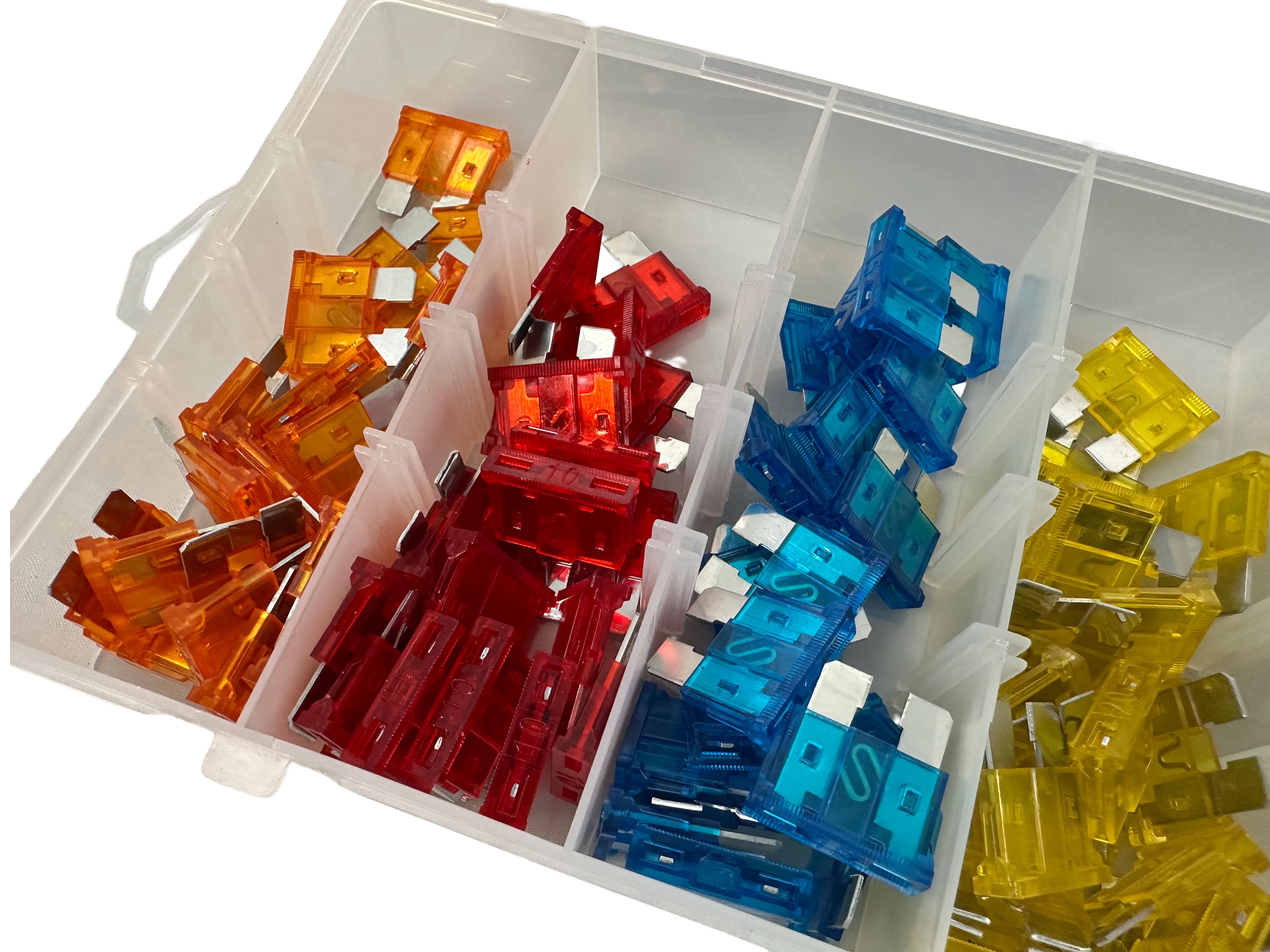 BIZTOSÍTÉK KÉSZLET AUTÓKHOZ 5-30 AMP 120 DARAB GEBO TOOLS