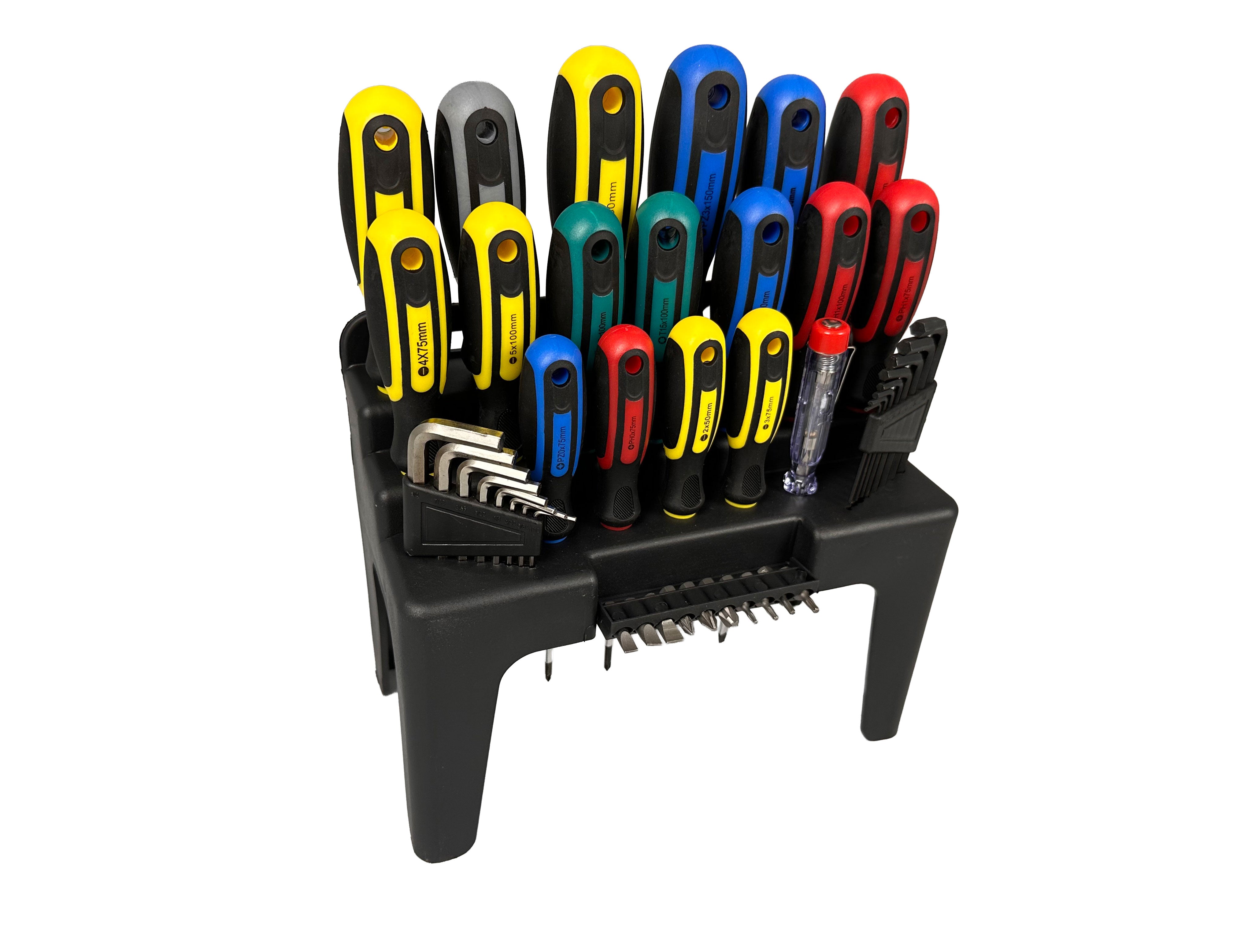 CSAVARHÚZÓ KÉSZLET TORX IMBUS CSILLAG 44 DB GEBO TOOLS