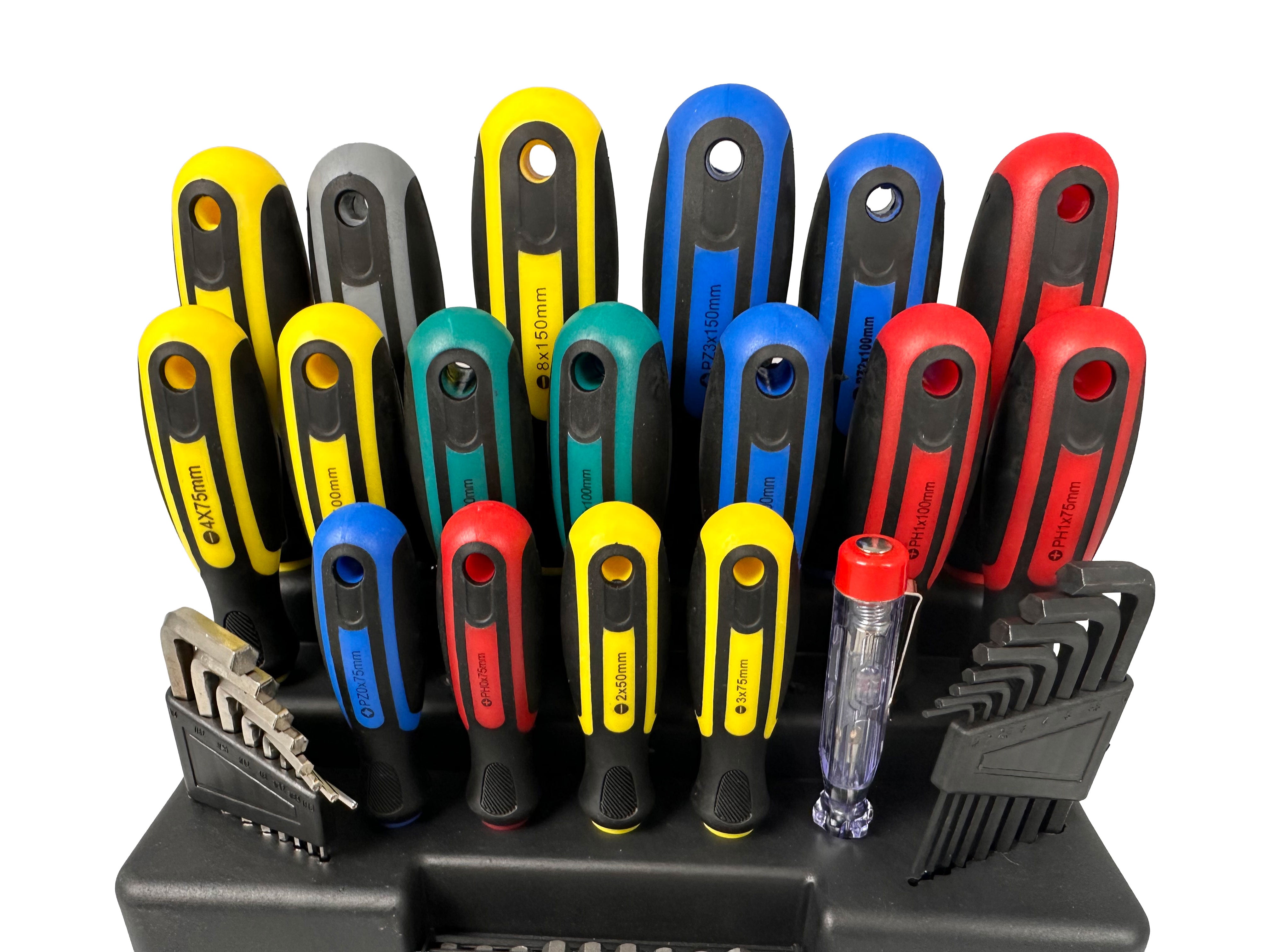 CSAVARHÚZÓ KÉSZLET TORX IMBUS CSILLAG 44 DB GEBO TOOLS