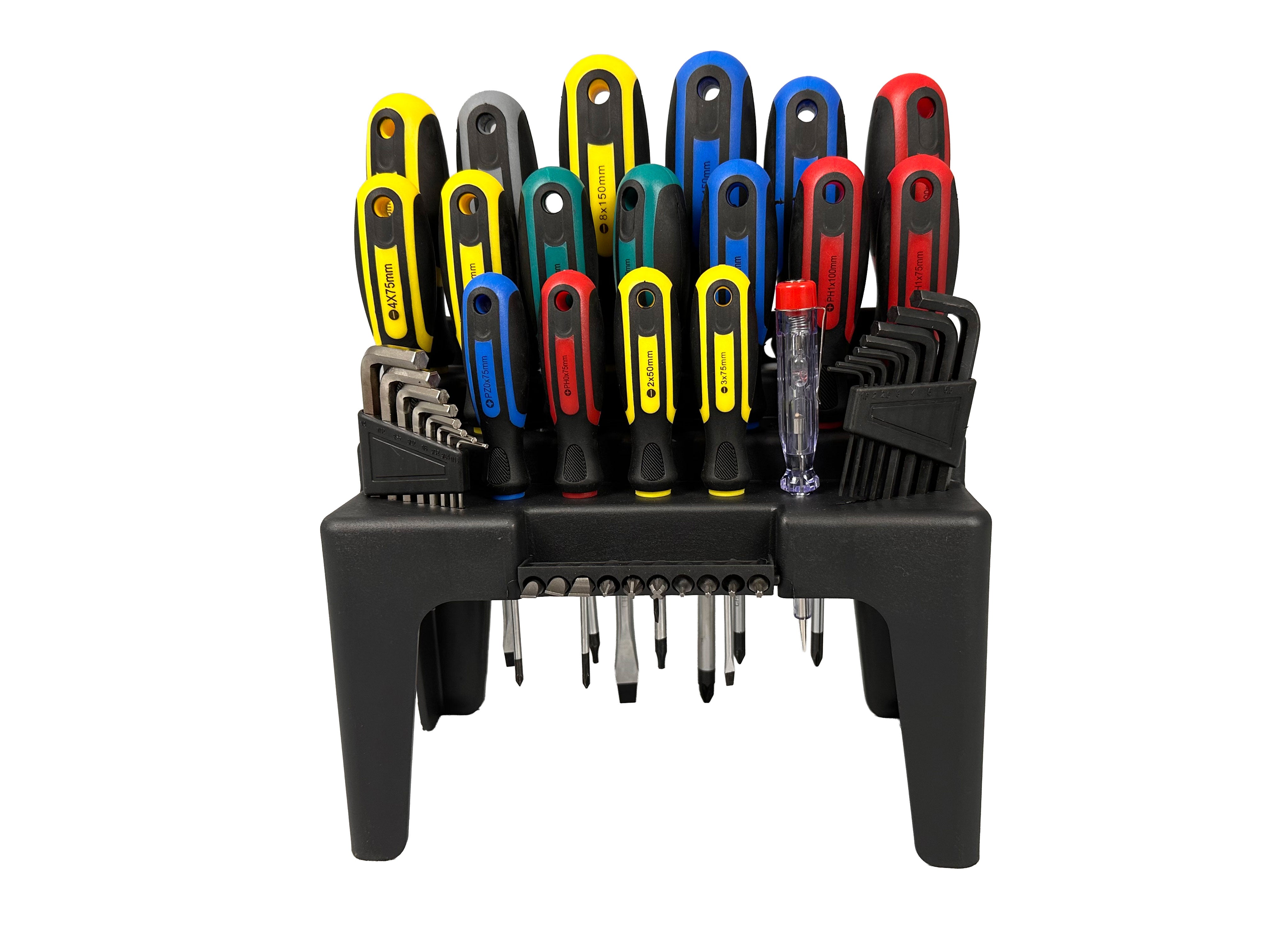 CSAVARHÚZÓ KÉSZLET TORX IMBUS CSILLAG 44 DB GEBO TOOLS