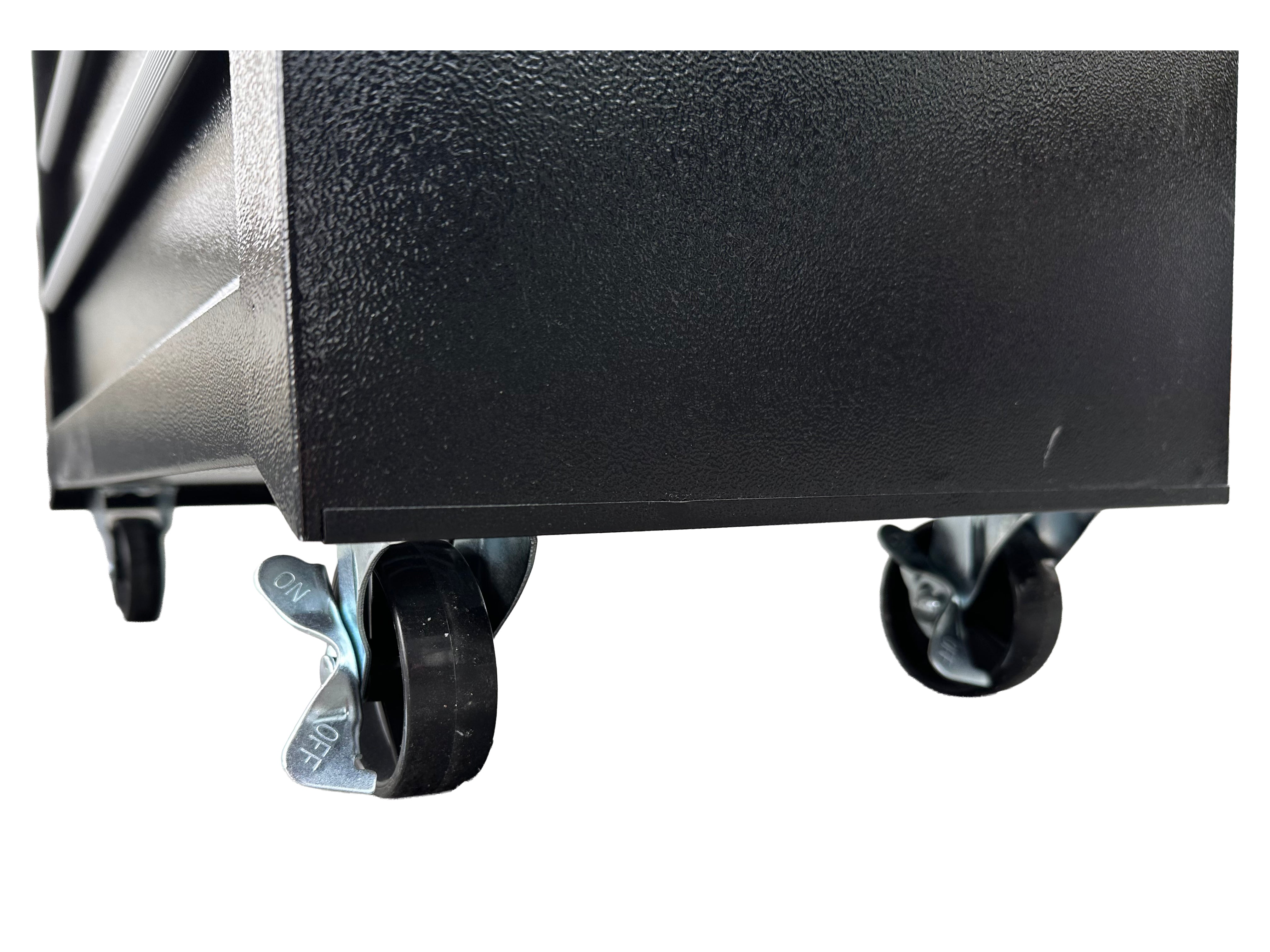 ÜRES FÉM SZERSZÁMOS KOCSI - SZERSZÁMOS SZEKRÉNY 7 FIÓKOS, FEKETE, KEREKEKKEL 78 X 62 X 33 CM GEBO TOOLS