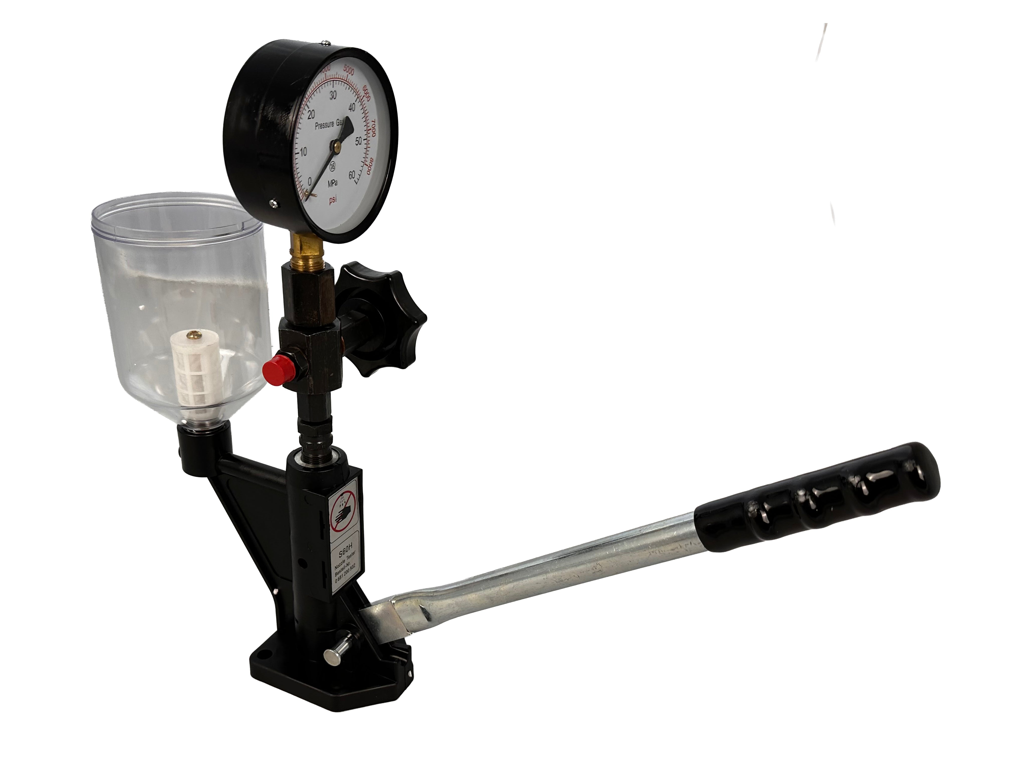 PORLASZTÓ BEÁLLÍTÓ ÉS TESZTELŐ KÉZI PUMPA 600 BAR GEBO TOOLS