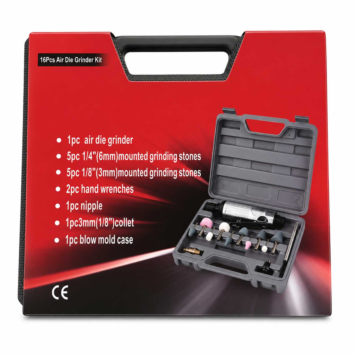 SŰRÍTETT LEVEGŐS EGYENES CSISZOLÓ KÉSZLET GEBO TOOLS