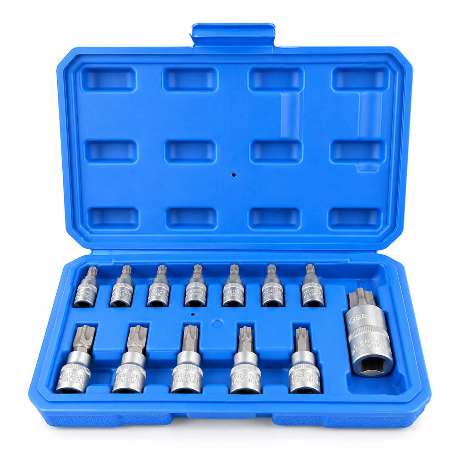 TORX BIT KÉSZLET TS8-TS60 12 DB GEBO TOOLS