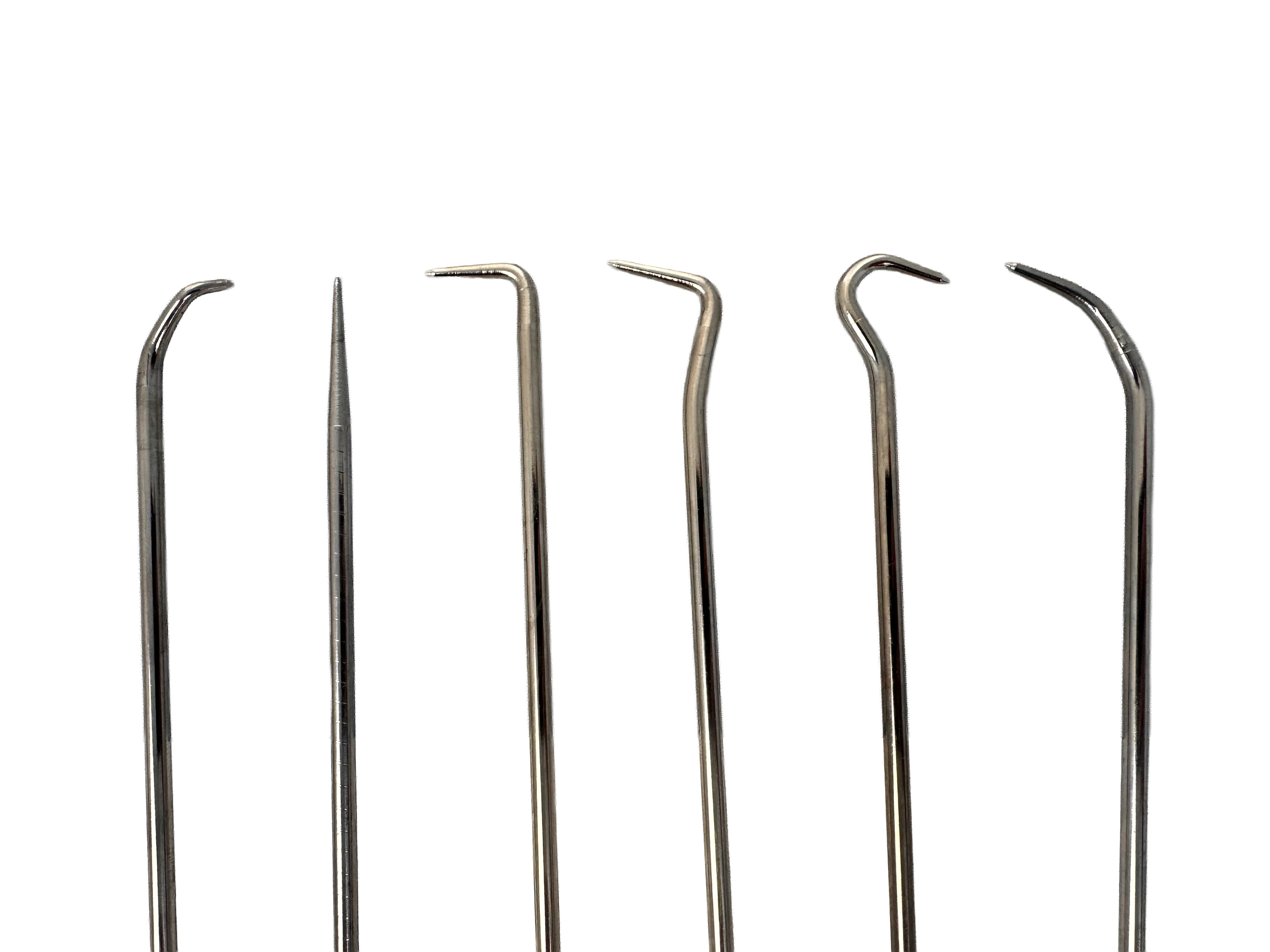 EXTRA HOSSZÚ TÖMÍTÉS ELTÁVOLÍTÓ KAMPÓ KÉSZLET 6 DB GEBO TOOLS