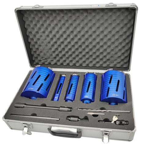 GYÉMÁNTOZOTT LYUKFÚRÓ KÉSZLET 38 / 52 / 65 / 117 / 127 MM HBM