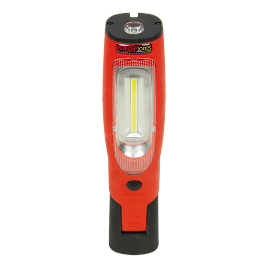 LED MUNKALÁMPA TÖLTHETŐ 3W COB LED KROFTOOLS