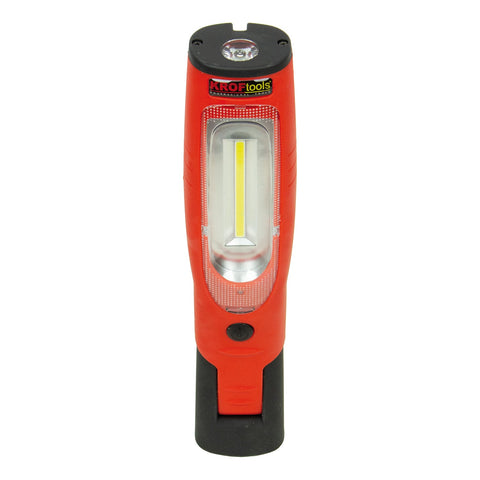 LED MUNKALÁMPA TÖLTHETŐ 3W COB LED KROFTOOLS