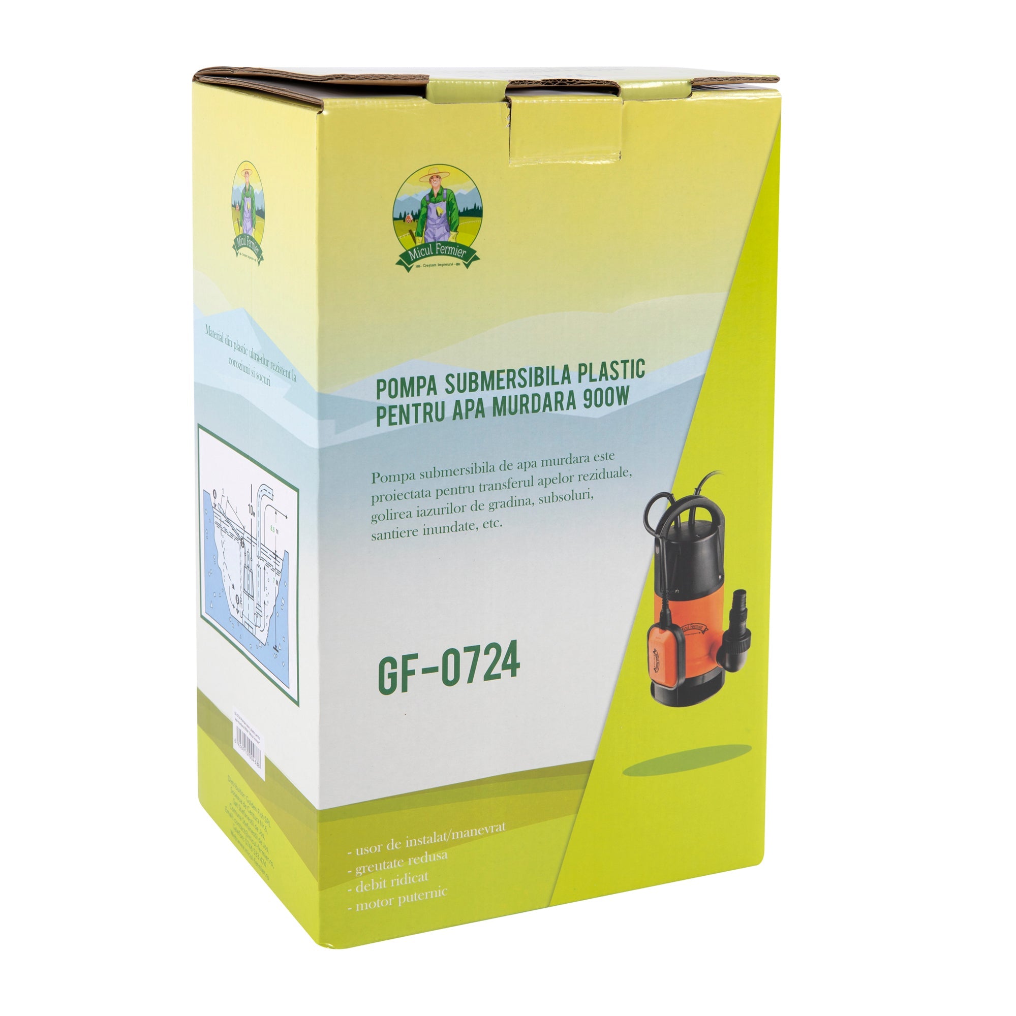 BÚVÁRSZIVATTYÚ 900W 233L/M