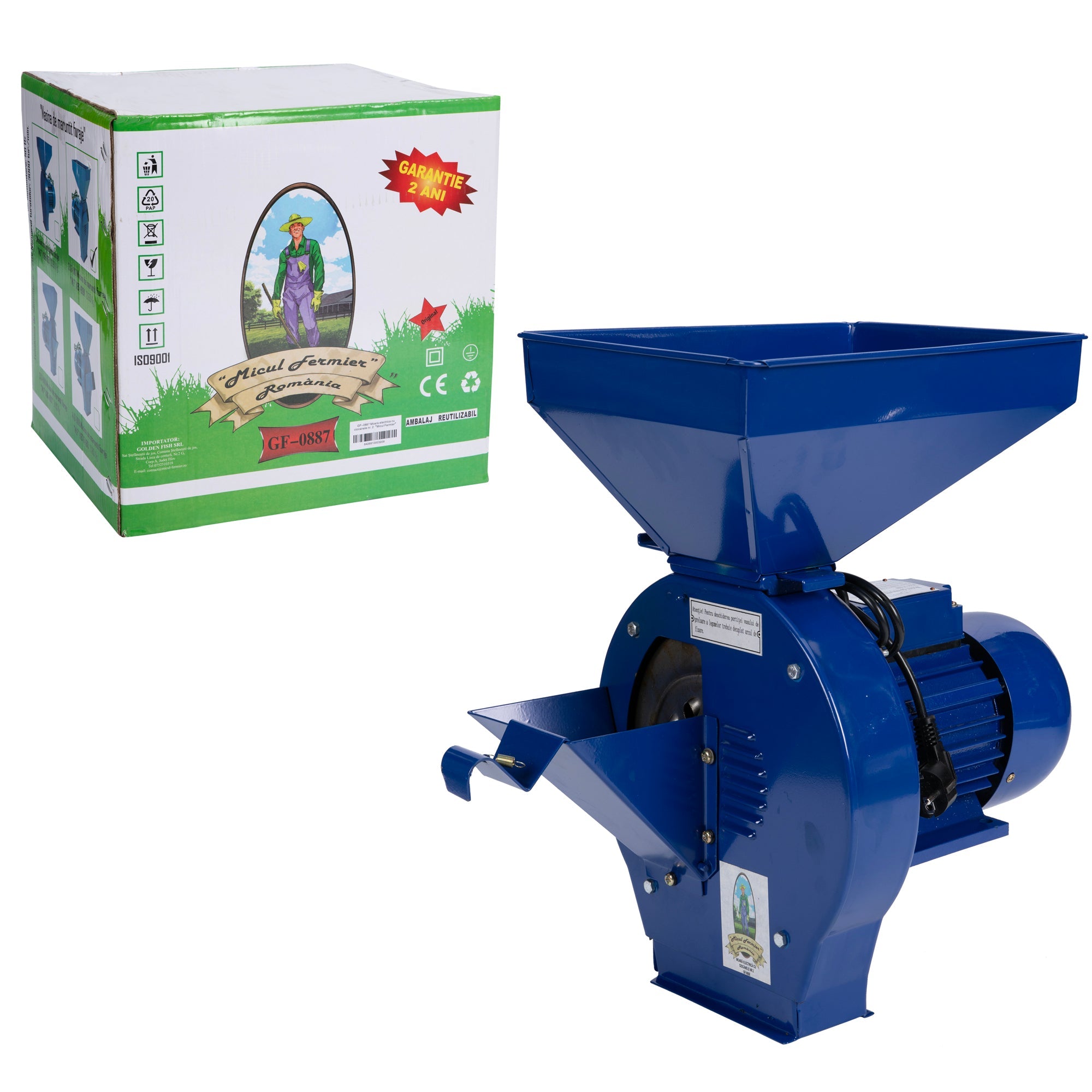 ELEKTROMOS GABONA ÖRLŐ MALOM 2.5KW, 2-ES TÍPUS