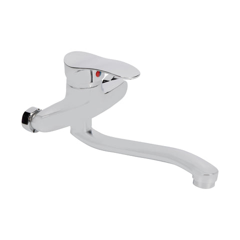 Fürdőszoba fali csaptelep DS-91018 Sanit Lux ezüst króm