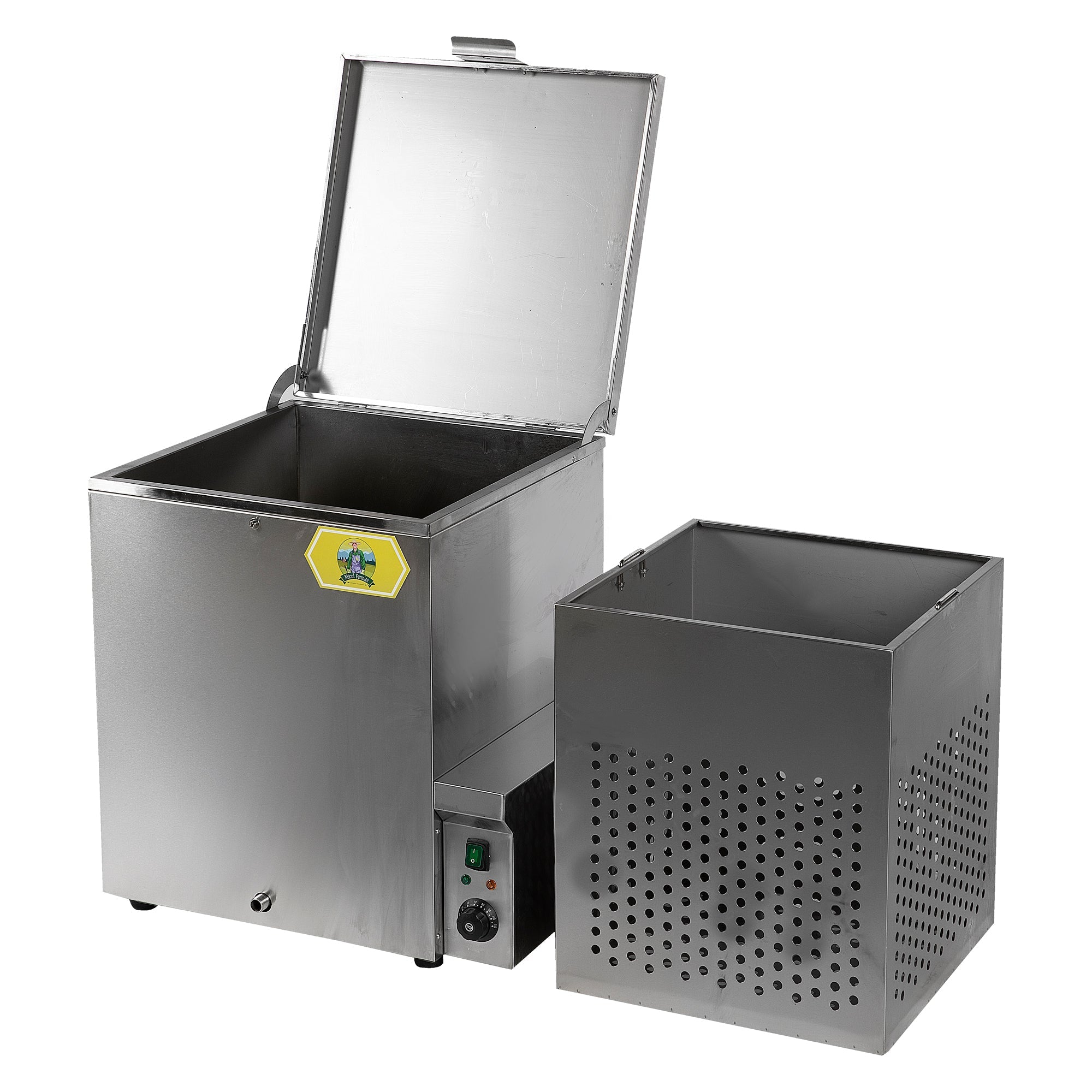 Baromfi forrázó gép 120L 3000W Inox
