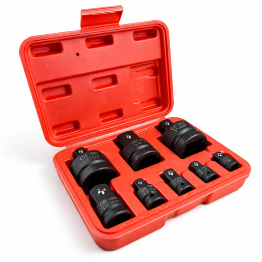 DUGÓKULCS ÁTALAKÍTÓ ADAPTER KÉSZLET - 8 DB GEBO TOOLS