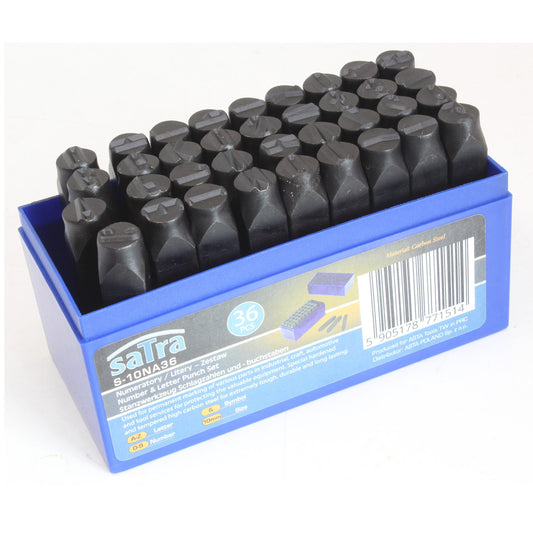 SZÁM ÉS BETŰNYOMÓ KÉSZLET 10MM 36 DB