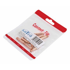 10 DARABOS KONTAKTFÚVÓKA KÉSZLET Ø0,6MM, MENET M6×25, MIG/MAG HEGESZTŐPISZTOLYHOZ – MB15 TÍPUSSAL KOMPATIBILIS