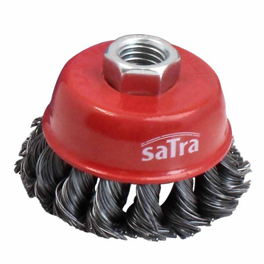 DRÓTCSISZOLÓ - DRÓTKEFE KORONG SODORT ACÉL 75 MM