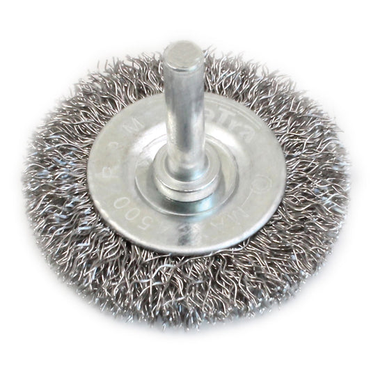 DRÓTCSISZOLÓ - DRÓTKEFE KORONG FÚRÓGÉPHEZ 50X6 MM