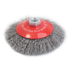 DRÓTCSISZOLÓ - DRÓTKEFE KORONG SAROKCSISZOLÓHOZ SATRA 125 MM