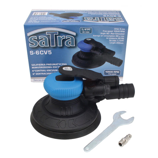 PNEUMATIKUS EXCENTRIKUS CSISZOLÓ 150 MM SATRA