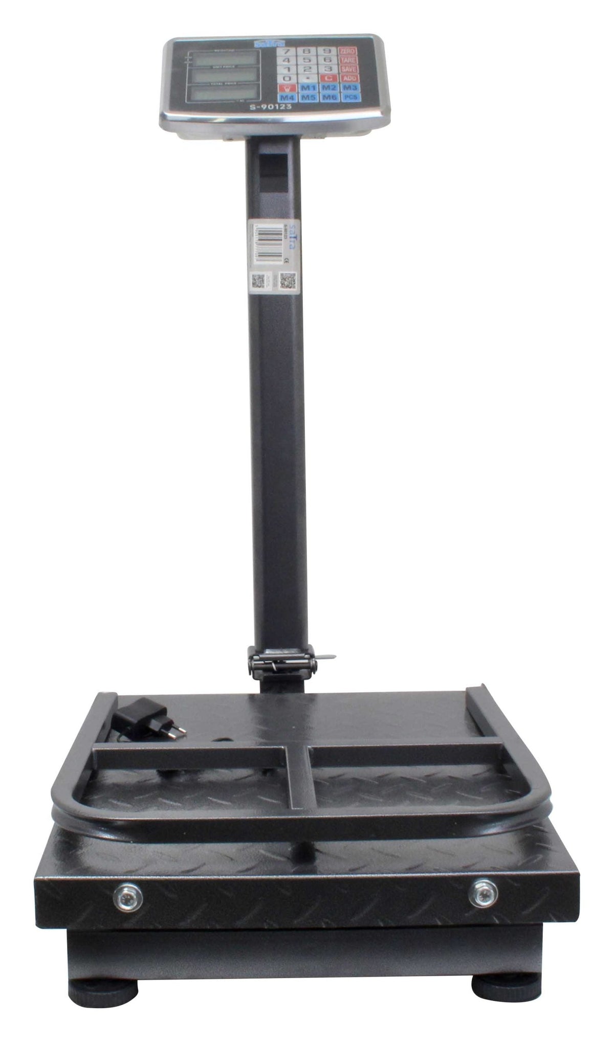 Mérleg platformal és összecsukható karral LCD kijelzővel 300 kg SATRA