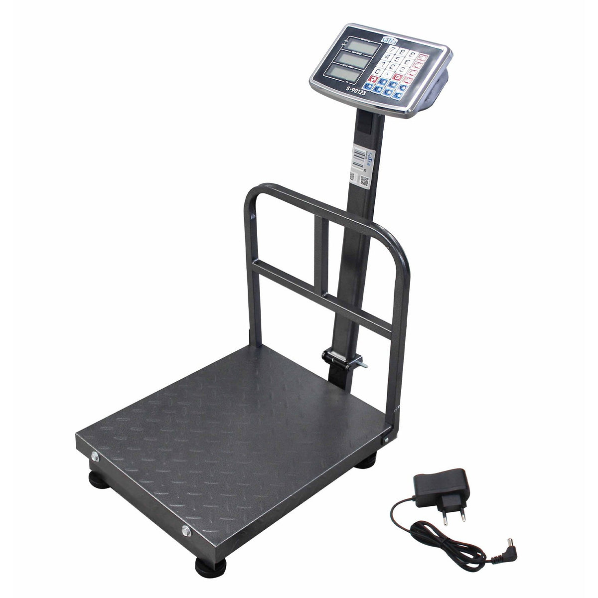 Mérleg platformal és összecsukható karral LCD kijelzővel 300 kg SATRA