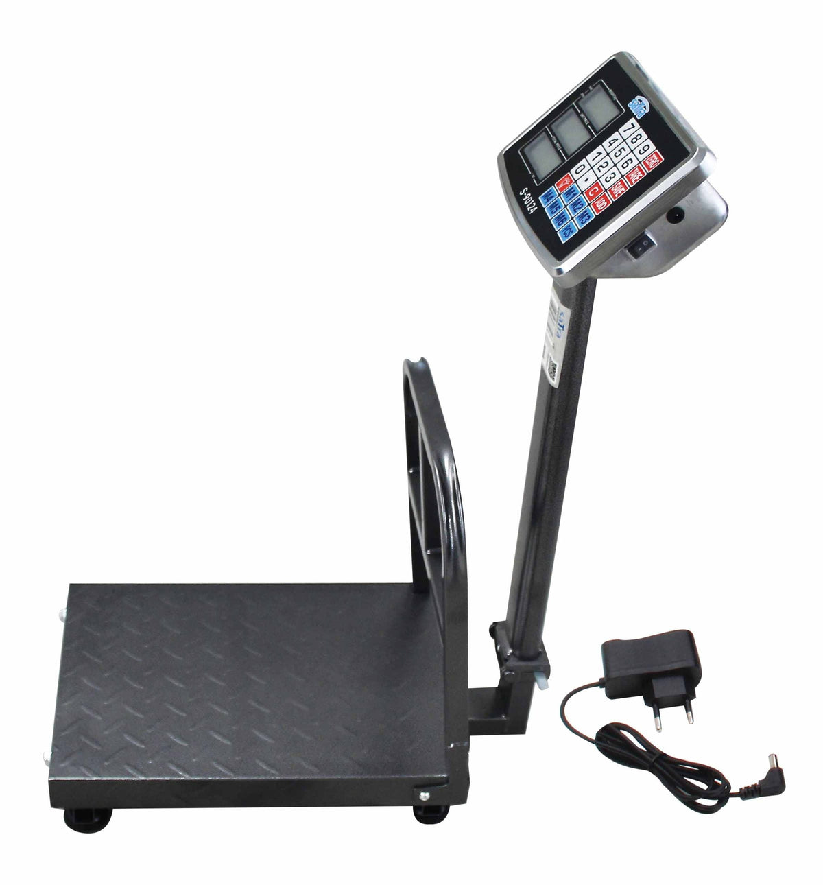 Mérleg platformal és összecsukható karral LCD kijelzővel 150 kg SATRA