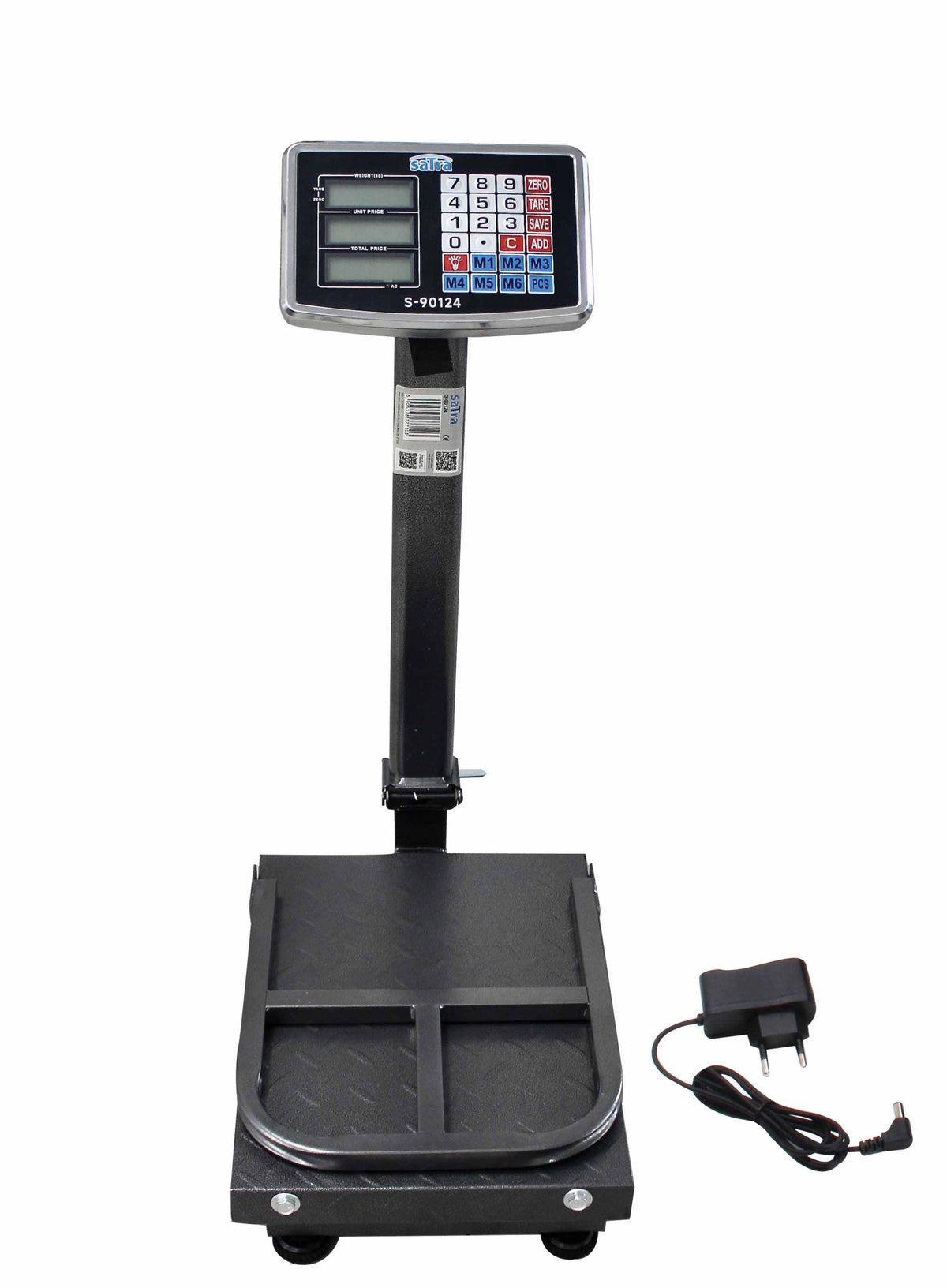 Mérleg platformal és összecsukható karral LCD kijelzővel 150 kg SATRA
