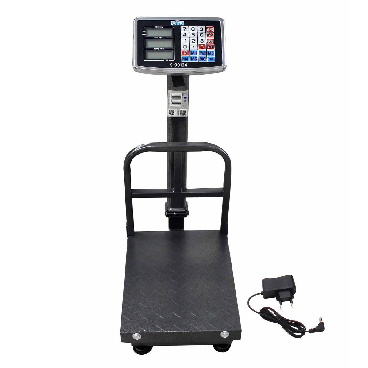 Mérleg platformal és összecsukható karral LCD kijelzővel 150 kg SATRA