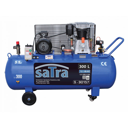 LÉGKOMPRESSZOR 300L 4KW 5.5LE 380V SATRA