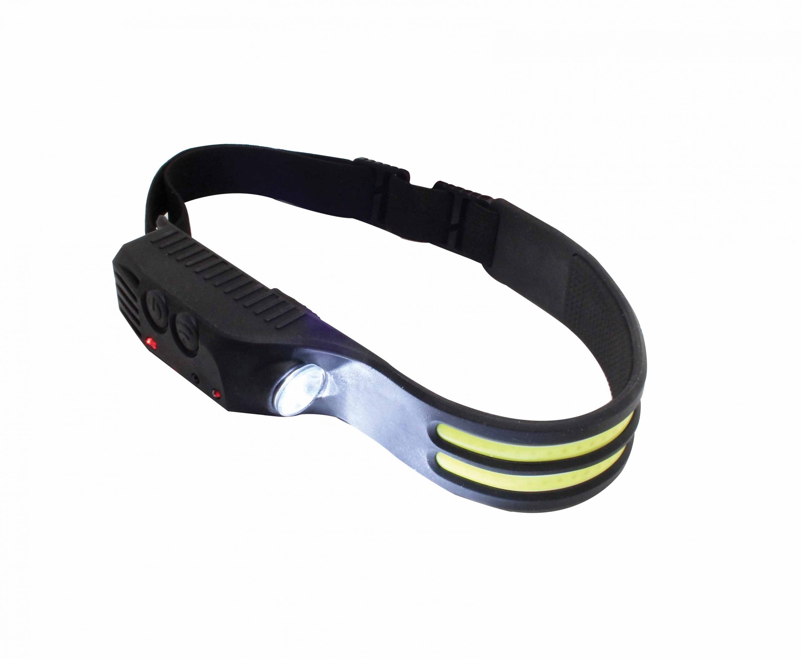 COB LED FEJLÁMPA MOZGÁSÉRZÉKELŐVEL 3-5 W 350 LUMEN SATRA