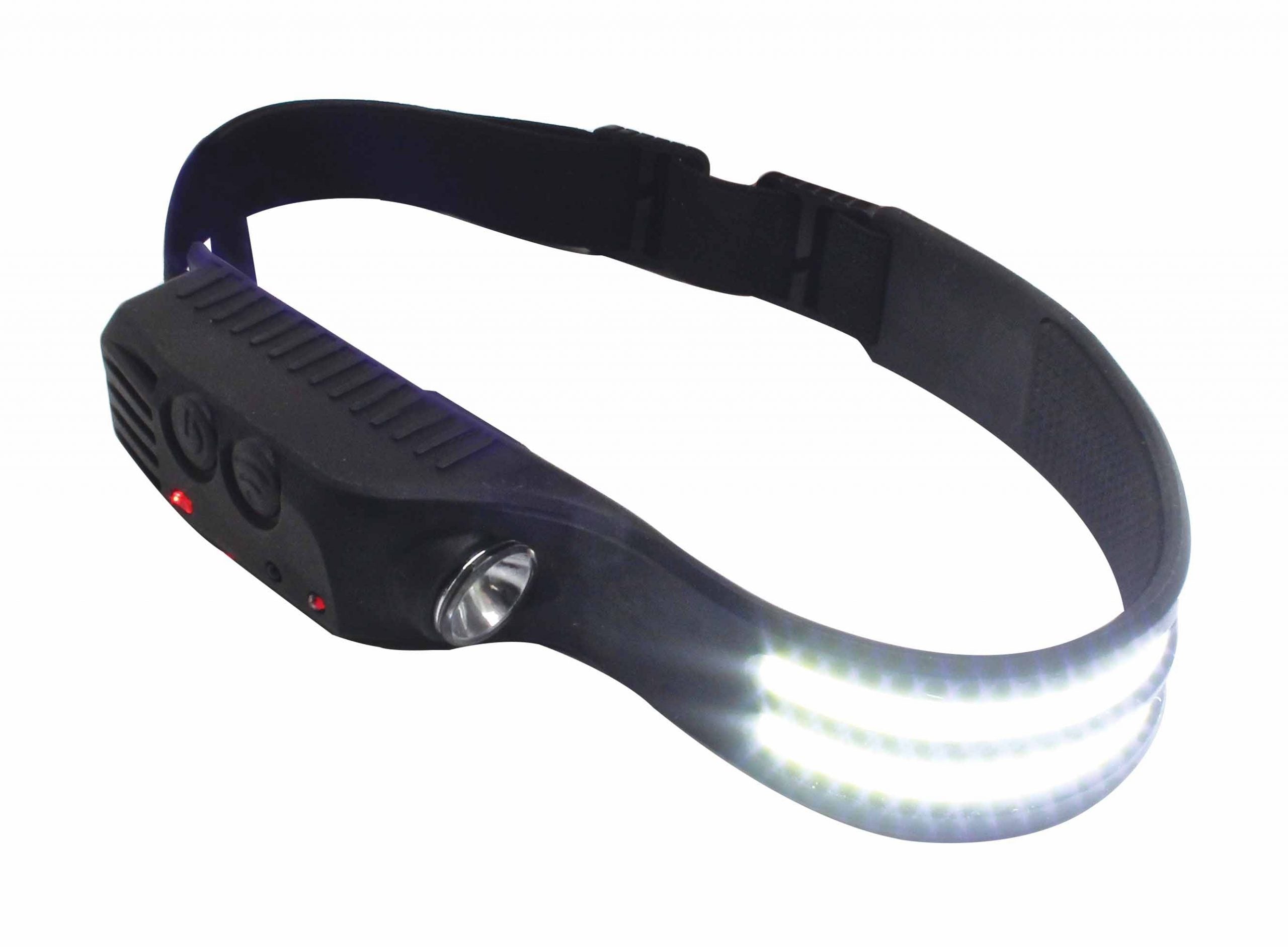 COB LED FEJLÁMPA MOZGÁSÉRZÉKELŐVEL 3-5 W 350 LUMEN SATRA
