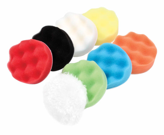 POLÍROZÓ ÉS FÉNYEZŐ SZIVACS KÉSZLET 80MM 8 DARAB