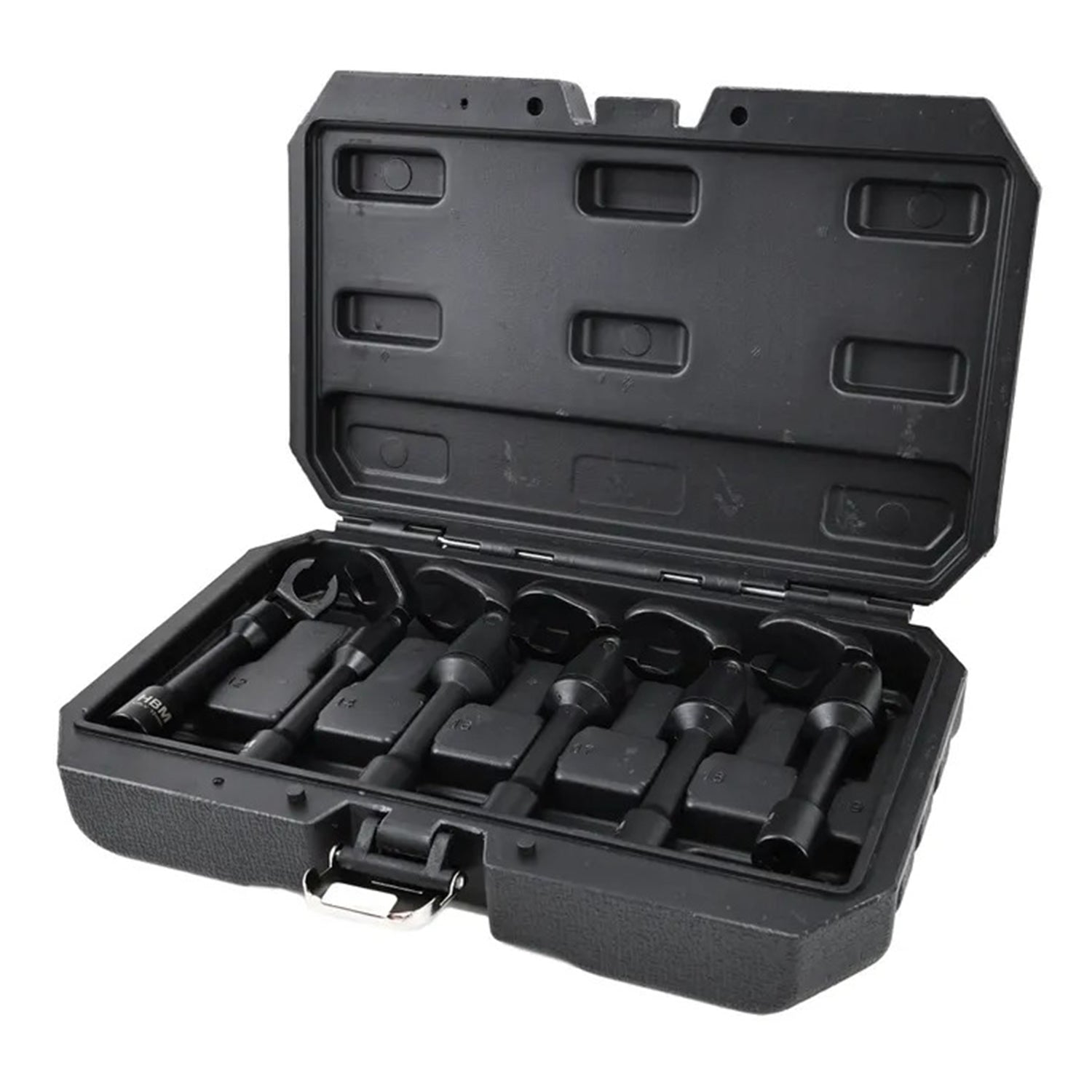 CSUKLÓS DUGÓKULCS CSATLAKOZÁSÚ 3/8-OS CSŐKULCS KÉSZLET 12-19 MM 6 DB HBM