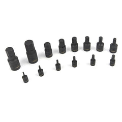 GÉPI DUGÓKULCS IMBUSZ KÉSZLET HÜVELYKBEN HEX 14 DB HBM