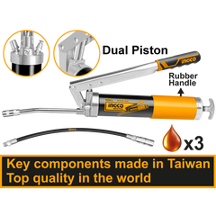 KÉZI KENŐPUMPA 2 DUGATTYÚVAL INGCO