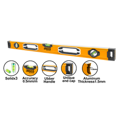 ALUMÍNIUM VÍZMÉRTÉK 100CM INGCO