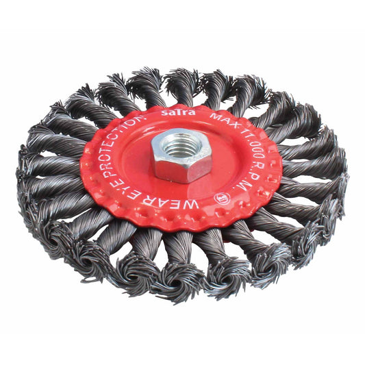 Acél drótkefe korong 125mm