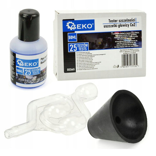 CO2 HENGERFEJ TÖMÍTÉS SZIVÁRGÁSTESZTER GEKO
