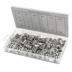Aluminium szegecsanya készlet - 150 db