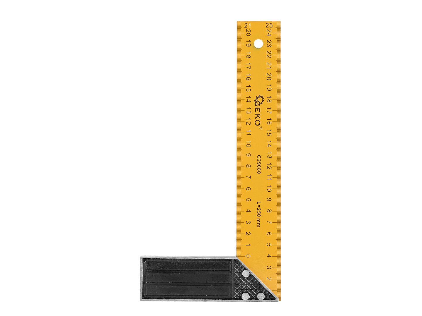 Asztalos derékszög vonalzó 250 mm GEKO