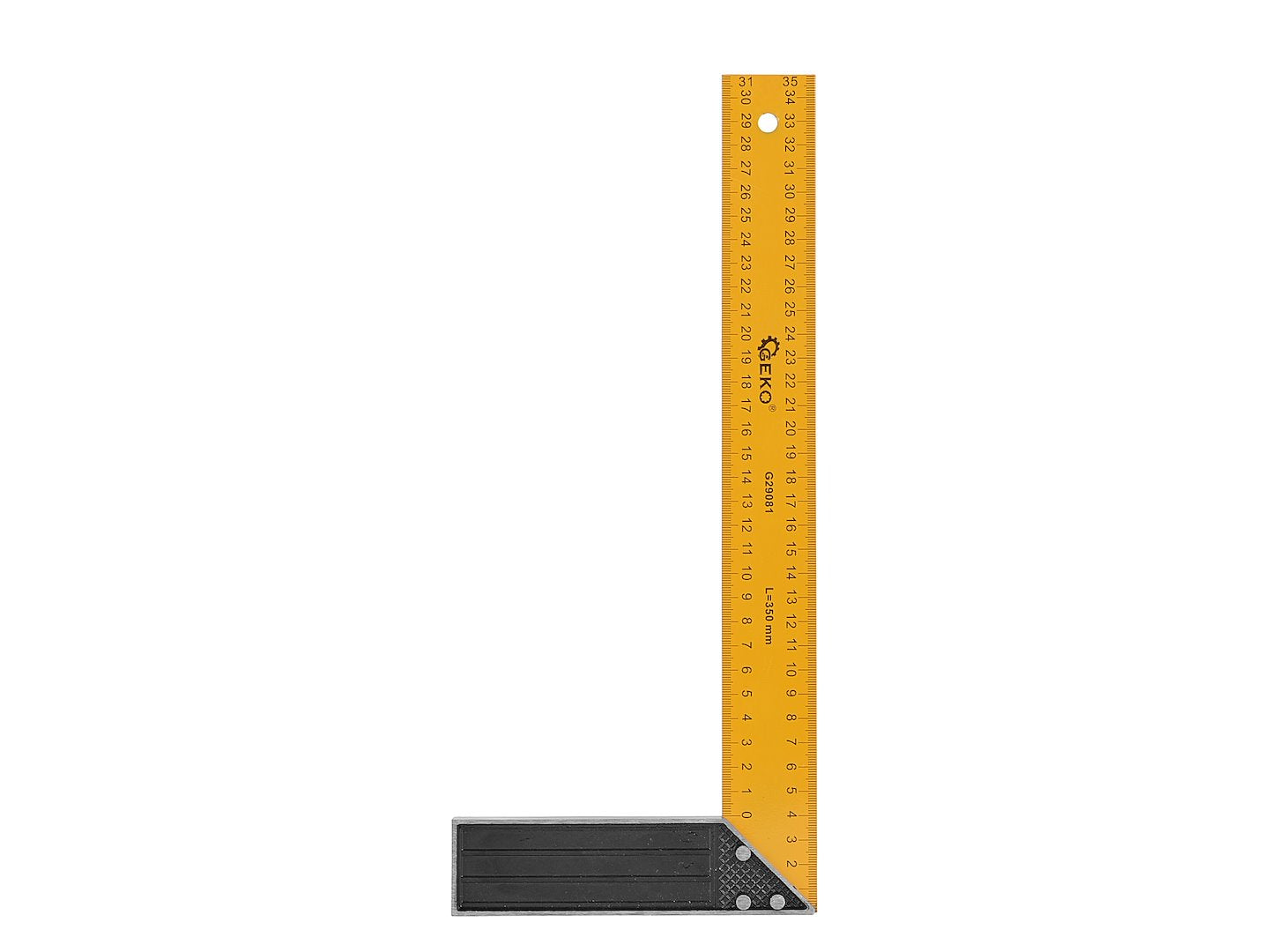 Asztalos derékszög vonalzó 350 mm GEKO