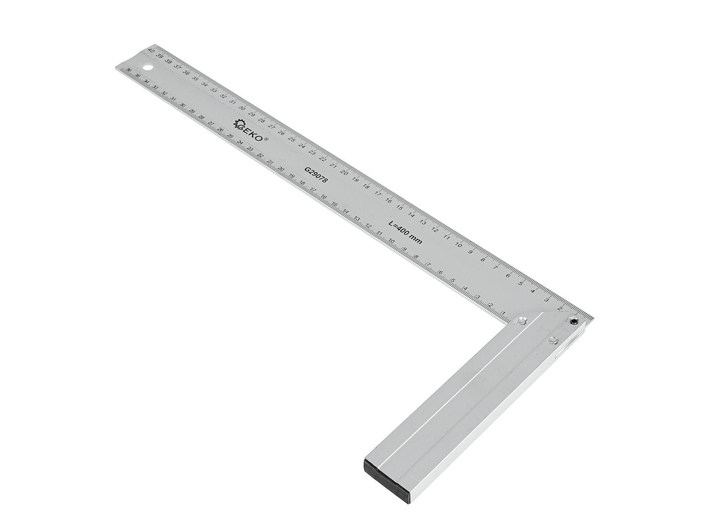 Asztalos derékszög vonalzó 400 mm GEKO