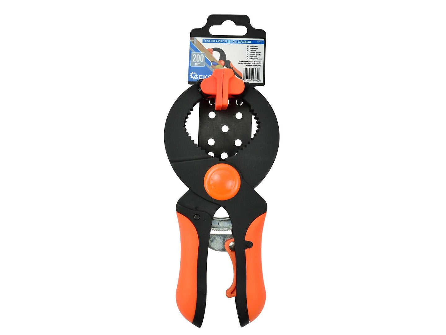 Asztalos szorító csipesz 200 mm GEKO