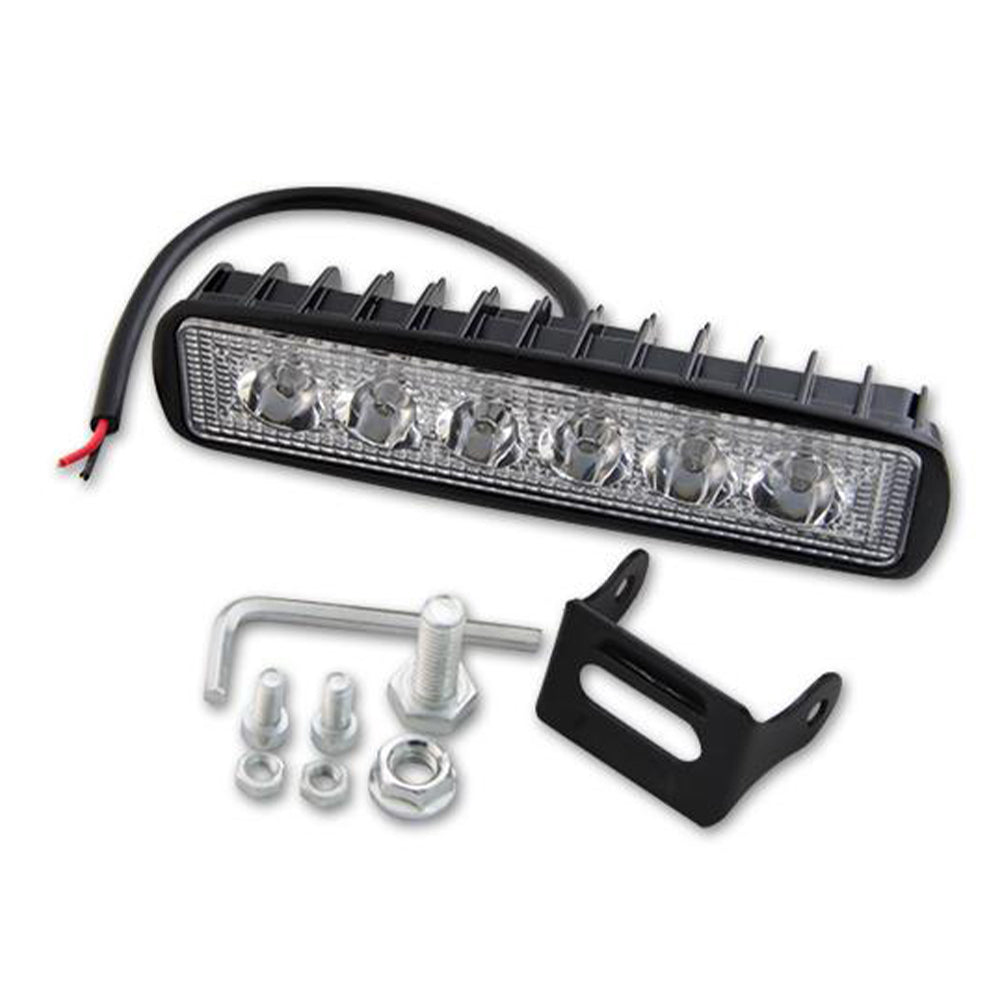 Autó LED projektor 18w 10-32v 6 LED