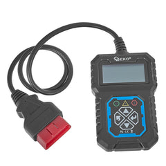 Autódiagnosztikai interfész - teszter OBD2 LCD kijelzővel
